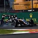 Sergio Perez (MEX) Force India VJM08 locks up at Formula One World Championship, Rd12, Italian Grand Prix, Practice, Monza, Italy, Friday 4  September 2015. © Sutton Motorsport Images