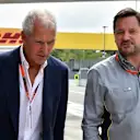 (L to R): Marco Tronchetti Provera (ITA) Pirelli President and Paul Hembery (GBR) Pirelli Motorsport Director at Formula One World Championship, Rd12, Italian Grand Prix, Practice, Monza, Italy, Friday 4  September 2015. © Sutton Motorsport Images