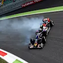 Carlos Sainz jr (ESP) Scuderia Toro Rosso STR10 spins at the Parabolica corner in FP1 at Formula One World Championship, Rd12, Italian Grand Prix, Practice, Monza, Italy, Friday 4  September 2015. © Sutton Motorsport Images