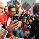 Fernando Alonso (ESP) McLaren signs autographs for the fans at Formula One World Championship, Rd12, Italian Grand Prix, Practice, Monza, Italy, Friday 4  September 2015. © Sutton Motorsport Images