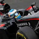 Fernando Alonso (ESP) McLaren MP4-30 at Formula One World Championship, Rd12, Italian Grand Prix, Practice, Monza, Italy, Friday 4  September 2015. © Sutton Motorsport Images
