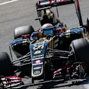 Romain Grosjean (FRA) Lotus E23 Hybrid at Formula One World Championship, Rd12, Italian Grand Prix, Qualifying, Monza, Italy, Saturday 5  September 2015. © Sutton Motorsport Images