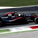 Jenson Button (GBR) McLaren MP4-30 at Formula One World Championship, Rd12, Italian Grand Prix, Qualifying, Monza, Italy, Saturday 5  September 2015. © Sutton Motorsport Images