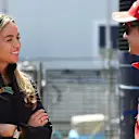 Carmen Jorda (ESP) Lotus F1 Development Driver and Esteban Gutierrez (MEX) Ferrari at Formula One World Championship, Rd12, Italian Grand Prix, Qualifying, Monza, Italy, Saturday 5  September 2015. © Sutton Motorsport Images