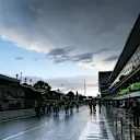 Pit lane at Formula One World Championship, Rd12, Italian Grand Prix, Qualifying, Monza, Italy, Saturday 5  September 2015. © Sutton Motorsport Images