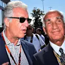 Piero Lardi Ferrari (ITA) Ferrari Vice President and Angelo Sticchi Damiani (ITA) President Italy CAI Motorsport Federation at Formula One World Championship, Rd12, Italian Grand Prix, Qualifying, Monza, Italy, Saturday 5  September 2015. © Sutton Motorsport Images