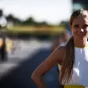Grid girl at Formula One World Championship, Rd12, Italian Grand Prix, Qualifying, Monza, Italy, Saturday 5  September 2015. © Sutton Motorsport Images