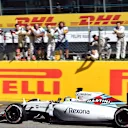 Felipe Massa (BRA) Williams FW37 crosses the line for third at Formula One World Championship, Rd12, Italian Grand Prix, Race, Monza, Italy, Sunday 6  September 2015. © Sutton Motorsport Images