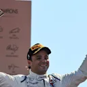 Felipe Massa (BRA) Williams celebrates with the trophy on the podium at Formula One World Championship, Rd12, Italian Grand Prix, Race, Monza, Italy, Sunday 6  September 2015. © Sutton Motorsport Images