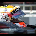 Jenson Button (GBR) McLaren MP4-30 on the grid at Formula One World Championship, Rd12, Italian Grand Prix, Race, Monza, Italy, Sunday 6  September 2015. © Sutton Motorsport Images