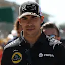 Pastor Maldonado (VEN) Lotus on the drivers parade at Formula One World Championship, Rd12, Italian Grand Prix, Race, Monza, Italy, Sunday 6  September 2015. © Sutton Motorsport Images