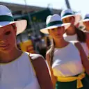 Grid girls on the drivers parade at Formula One World Championship, Rd12, Italian Grand Prix, Race, Monza, Italy, Sunday 6  September 2015. © Sutton Motorsport Images