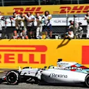 Felipe Massa (BRA) Williams FW37 crosses the line at Formula One World Championship, Rd12, Italian Grand Prix, Race, Monza, Italy, Sunday 6  September 2015. © Sutton Motorsport Images