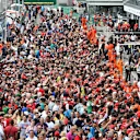 Fans in pit lane at Formula One World Championship, Rd12, Italian Grand Prix, Preparations, Monza, Italy, Thursday 3 September 2015. © Sutton Motorsport Images
