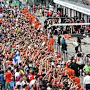 Fans in pit lane at Formula One World Championship, Rd12, Italian Grand Prix, Preparations, Monza, Italy, Thursday 3 September 2015. © Sutton Motorsport Images