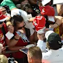 Fernando Alonso (ESP) McLaren signs autographs for the fans at Formula One World Championship, Rd12, Italian Grand Prix, Preparations, Monza, Italy, Thursday 3 September 2015. © Sutton Motorsport Images