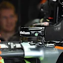 Force India VJM08 mirror detail at Formula One World Championship, Rd12, Italian Grand Prix, Preparations, Monza, Italy, Thursday 3 September 2015. © Sutton Motorsport Images
