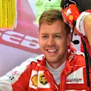 Sebastian Vettel (GER) Ferrari at Formula One World Championship, Rd14, Japanese Grand Prix, Practice, Suzuka, Japan, Friday 25 September 2015. © Sutton Motorsport Images