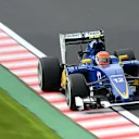 Felipe Nasr (BRA) Sauber C34 at Formula One World Championship, Rd14, Japanese Grand Prix, Qualifying, Suzuka, Japan, Saturday 26 September 2015. © Sutton Motorsport Images