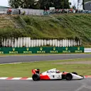 Gerhard Berger (AUT) demonstrates the McLaren MP4/6 at Formula One World Championship, Rd14, Japanese Grand Prix, Qualifying, Suzuka, Japan, Saturday 26 September 2015. © Sutton Motorsport Images