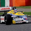 Takuma Sato (JPN) demonstrates the Williams FW11 at Formula One World Championship, Rd14, Japanese Grand Prix, Qualifying, Suzuka, Japan, Saturday 26 September 2015. © Sutton Motorsport Images
