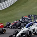 Felipe Massa (BRA) Williams FW37 at the start of the race at Formula One World Championship, Rd14, Japanese Grand Prix, Race, Suzuka, Japan, Sunday 27 September 2015. © Sutton Motorsport Images