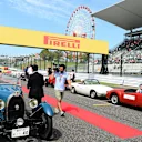 Cars on the drivers parade at Formula One World Championship, Rd14, Japanese Grand Prix, Race, Suzuka, Japan, Sunday 27 September 2015. © Sutton Motorsport Images