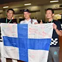 Valtteri Bottas (FIN) Williams and fans at Formula One World Championship, Rd14, Japanese Grand Prix, Race, Suzuka, Japan, Sunday 27 September 2015. © Sutton Motorsport Images