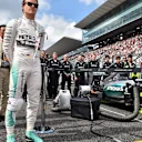 Nico Rosberg (GER) Mercedes AMG F1 W06 on the grid at Formula One World Championship, Rd14, Japanese Grand Prix, Race, Suzuka, Japan, Sunday 27 September 2015. © Sutton Motorsport Images