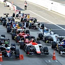Cars in parc ferme at Formula One World Championship, Rd14, Japanese Grand Prix, Race, Suzuka, Japan, Sunday 27 September 2015. © Sutton Motorsport Images