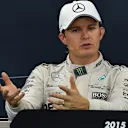 Nico Rosberg (GER) Mercedes AMG F1 in the Press Conference at Formula One World Championship, Rd14, Japanese Grand Prix, Race, Suzuka, Japan, Sunday 27 September 2015. © Sutton Motorsport Images