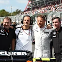 Jenson Button (GBR) McLaren on the grid on the grid at Formula One World Championship, Rd14, Japanese Grand Prix, Race, Suzuka, Japan, Sunday 27 September 2015. © Sutton Motorsport Images