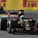 Romain Grosjean (FRA) Lotus E23 Hybrid at Formula One World Championship, Rd14, Japanese Grand Prix, Race, Suzuka, Japan, Sunday 27 September 2015. © Sutton Motorsport Images