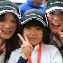 Jenson Button (GBR) McLaren fans at Formula One World Championship, Rd14, Japanese Grand Prix, Preparations, Suzuka, Japan, Thursday 24 September 2015. © Sutton Motorsport Images
