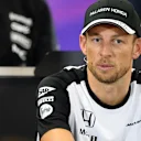 Jenson Button (GBR) McLaren in the press conference at Formula One World Championship, Rd14, Japanese Grand Prix, Preparations, Suzuka, Japan, Thursday 24 September 2015. © Sutton Motorsport Images