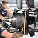 Red Bull Racing RB11 front wheel hub at Formula One World Championship, Rd14, Japanese Grand Prix, Preparations, Suzuka, Japan, Thursday 24 September 2015. © Sutton Motorsport Images