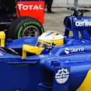 Marcus Ericsson (SWE) Sauber C34 in parc ferme at Formula One World Championship, Rd2, Malaysian Grand Prix, Qualifying, Sepang, Malaysia, Saturday 28  March 2015. © Sutton Motorsport Images