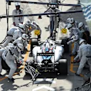 Valtteri Bottas (FIN) Williams FW37 makes a pitstop at Formula One World Championship, Rd2, Malaysian Grand Prix, Race, Sepang, Malaysia, Sunday 29 March 2015. © Sutton Motorsport Images