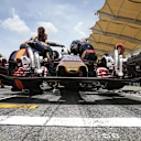 Max Verstappen (NDL) Scuderia Toro Rosso STR10 on the grid  at Formula One World Championship, Rd2, Malaysian Grand Prix, Race, Sepang, Malaysia, Sunday 29 March 2015. © Sutton Motorsport Images