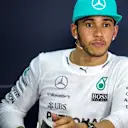 Lewis Hamilton (GBR) Mercedes AMG F1 in the post race Press Conference at Formula One World Championship, Rd2, Malaysian Grand Prix, Race, Sepang, Malaysia, Sunday 29 March 2015. © Sutton Motorsport Images