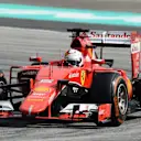 Sebastian Vettel (GER) Ferrari SF15-T at Formula One World Championship, Rd2, Malaysian Grand Prix, Race, Sepang, Malaysia, Sunday 29 March 2015. © Sutton Motorsport Images
