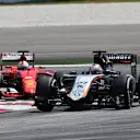 Nico Hulkenberg (GER) Force India VJM08 at Formula One World Championship, Rd2, Malaysian Grand Prix, Practice, Sepang, Malaysia, Friday 27  March 2015. © Sutton Motorsport Images