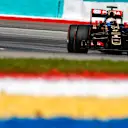 Romain Grosjean (FRA) Lotus E23 Hybrid at Formula One World Championship, Rd2, Malaysian Grand Prix, Practice, Sepang, Malaysia, Friday 27  March 2015. © Sutton Motorsport Images