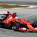 Sebastian Vettel (GER) Ferrari SF15-T at Formula One World Championship, Rd2, Malaysian Grand Prix, Practice, Sepang, Malaysia, Friday 27  March 2015. © Sutton Motorsport Images