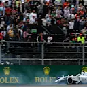 Valtteri Bottas (FIN) Williams FW37 spins at Formula One World Championship, Rd17, Mexican Grand Prix, Practice, Circuit Hermanos Rodriguez, Mexico City, Mexico, Friday 30 October 2015. © Sutton Motorsport Images