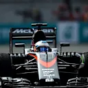 Fernando Alonso (ESP) McLaren MP4-30 at Formula One World Championship, Rd17, Mexican Grand Prix, Practice, Circuit Hermanos Rodriguez, Mexico City, Mexico, Friday 30 October 2015. © Sutton Motorsport Images