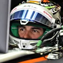 Sergio Perez (MEX) Force India VJM08 at Formula One World Championship, Rd17, Mexican Grand Prix, Practice, Circuit Hermanos Rodriguez, Mexico City, Mexico, Friday 30 October 2015. © Sutton Motorsport Images