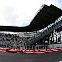 Sebastian Vettel (GER) Ferrari SF15-T at Formula One World Championship, Rd17, Mexican Grand Prix, Practice, Circuit Hermanos Rodriguez, Mexico City, Mexico, Friday 30 October 2015. © Sutton Motorsport Images
