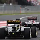 Romain Grosjean (FRA) Lotus E23 Hybrid at Formula One World Championship, Rd17, Mexican Grand Prix, Practice, Circuit Hermanos Rodriguez, Mexico City, Mexico, Friday 30 October 2015. © Sutton Motorsport Images