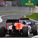 Will Stevens (GBR) Marussia at Formula One World Championship, Rd17, Mexican Grand Prix, Practice, Circuit Hermanos Rodriguez, Mexico City, Mexico, Friday 30 October 2015. © Sutton Motorsport Images